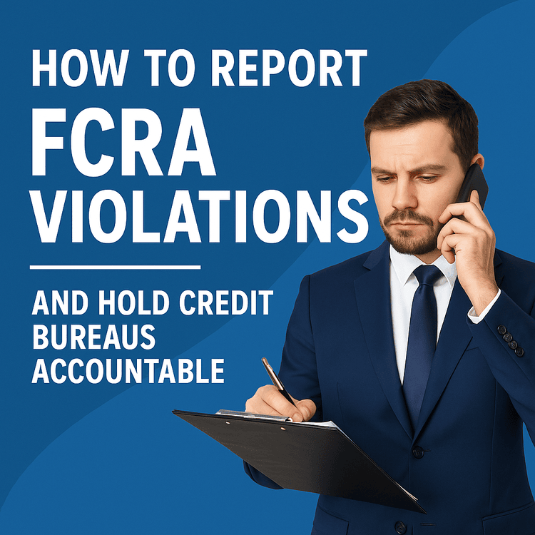 How to Report FCRA Violations and Hold Credit Bureaus Accountable