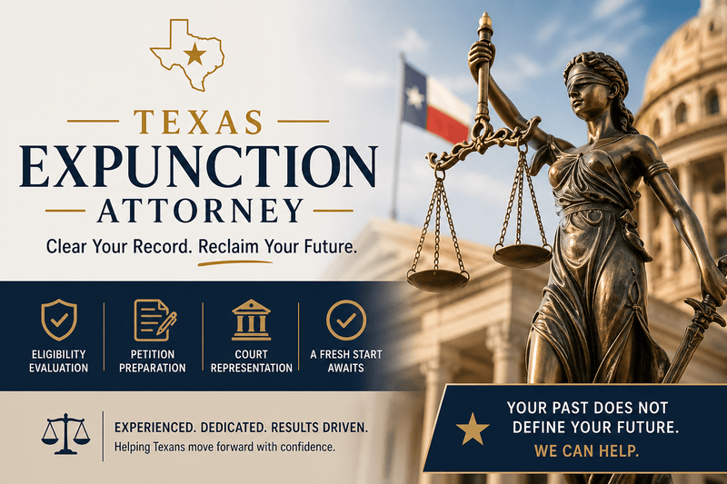Can You Get Your Texas Arrest Record Expunged? 2026 Guide